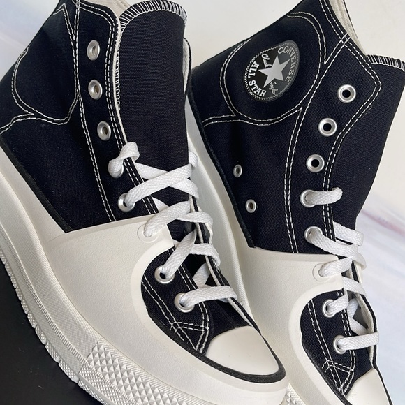Converse Men’s CTAS A05094C
CTAS CONSTRUCT HI BLACK/VINTAGE WHITE/EGRET
Platform - Picture 9 of 16